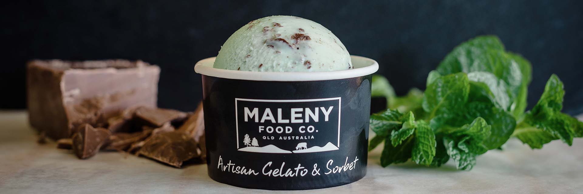 gelato mint - contact Maleny Food Co